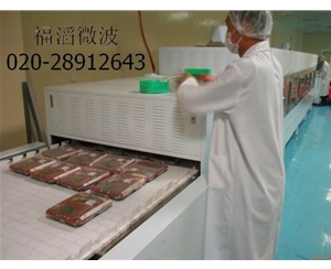 微波综合食品干燥杀菌机